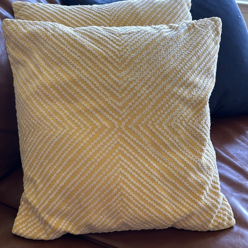 West  Elm Pillow Covers Set of 4